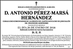 Antonio Pérez-Marsá Hernández